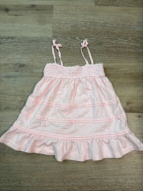 Pink Smocked Tank Dress - Unbranded Girls' Summer Top